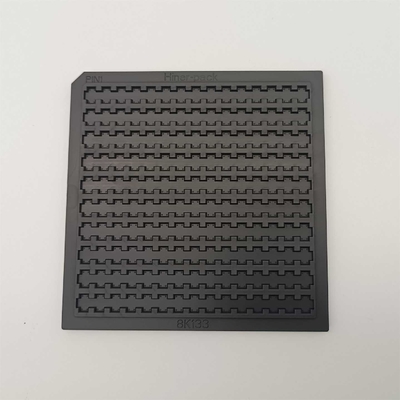 Czarny 4-calowy plastikowy pakiet wafli do układu scalonego 150 szt. Formowanie wtryskowe
