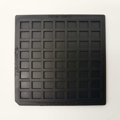 kupować Czarny materiał PC 2-calowe tace na wióry waflowe 7x8 56szt. Matryca online manufacture