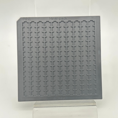 kupować Wytrzymały płytacz CHAMFER IC Anti-Static And High-Density Waffle Pack stosowany w przemyśle półprzewodnikowym online manufacture