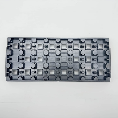 kupować Czarne specjalnie zaprojektowane tacy Jedec Matrix Warpage Mniej niż 0,76 mm Tacy opakowania półprzewodnikowego online manufacture