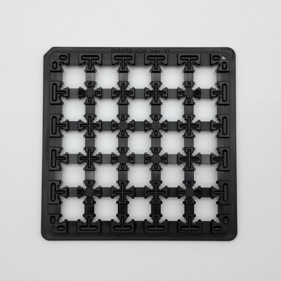 kupować Wsparcie Dostosowanych Usług Trwała Tacka na Układy Scalone do Pakowania Komponentów Elektronicznych ESD Waffle Pack online manufacture