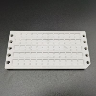 kupować Trwała biała antystatyczna taca na chipy IC 6,0 mm Międzynarodowe standardy online manufacture