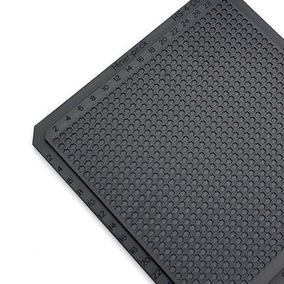 Dobra cena. Durable Carbon Reinforced Waffle Pack Tray with Flatness Less Than 0.3mm for Temperature 80°C~120°C w Internecie