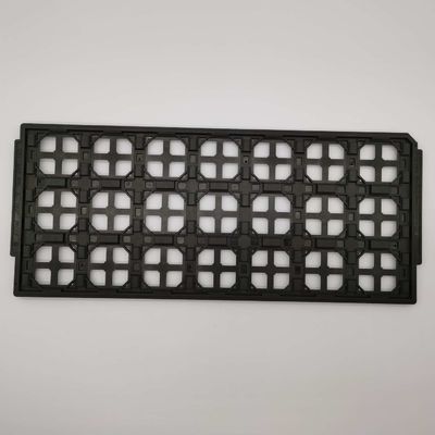 Dostosowane czarne tace ESD Jedec IC Czyszczenie ultradźwiękowe modułu PCBA