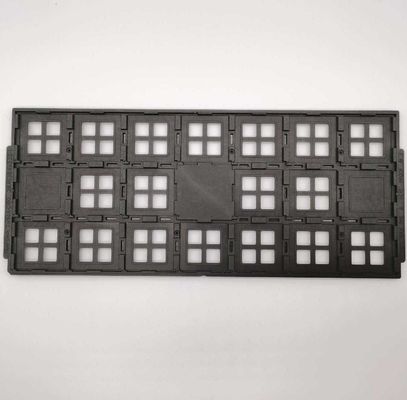 SGS Plastikowe czarne tacki ESD Jedec Matrix do produktów elektronicznych