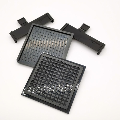 Niestandardowy optoelektroniczny chip waflowy na tacę z klipsem PC Materiał PP